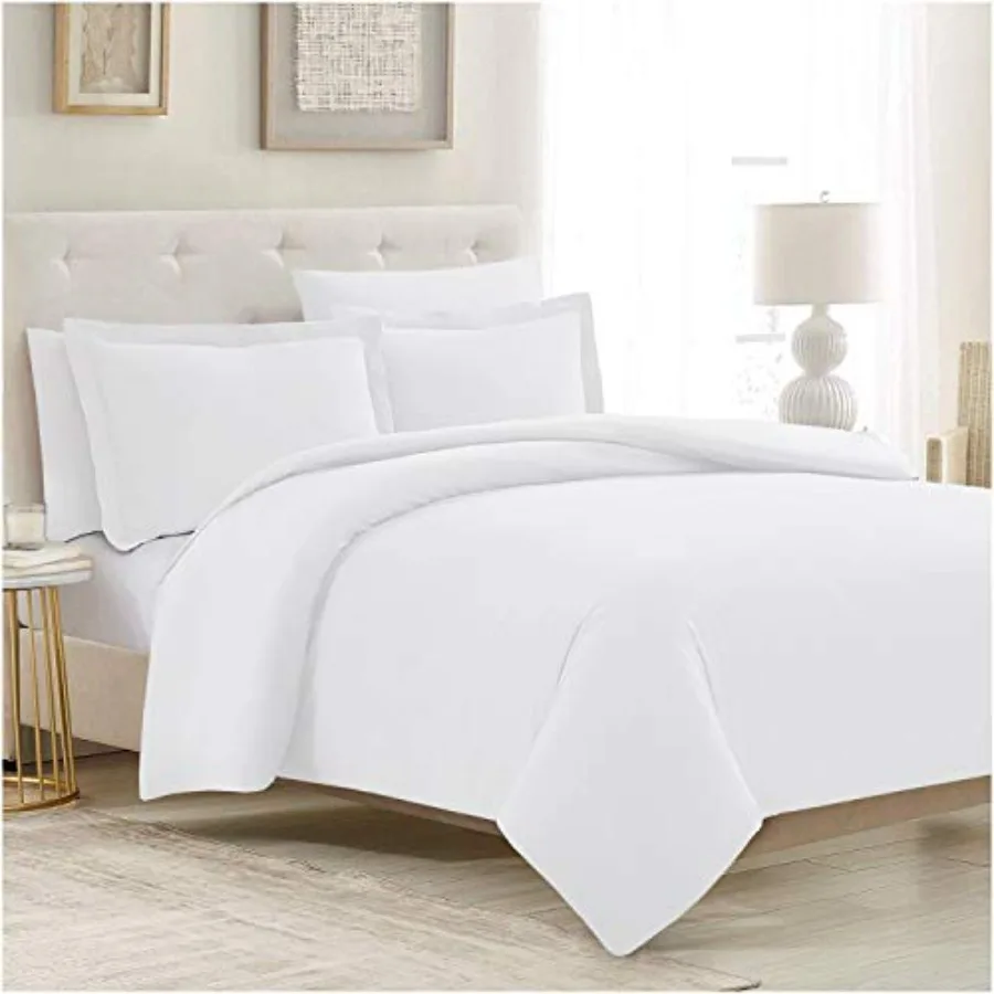 Duvet Cover Set - 5 Pc Iconic Collection Bedding Set - Hote…
