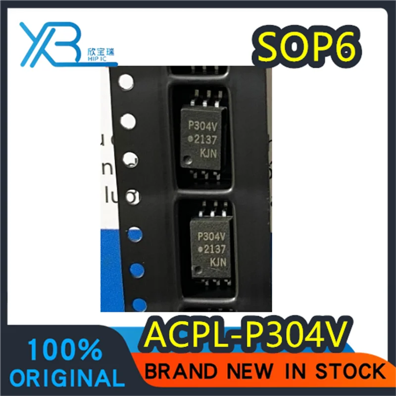

(10/50 pieces) P304V SMD P304 ACPL-P304V SOP6 Brand new original optocoupler isolator chip in stock for fast delivery