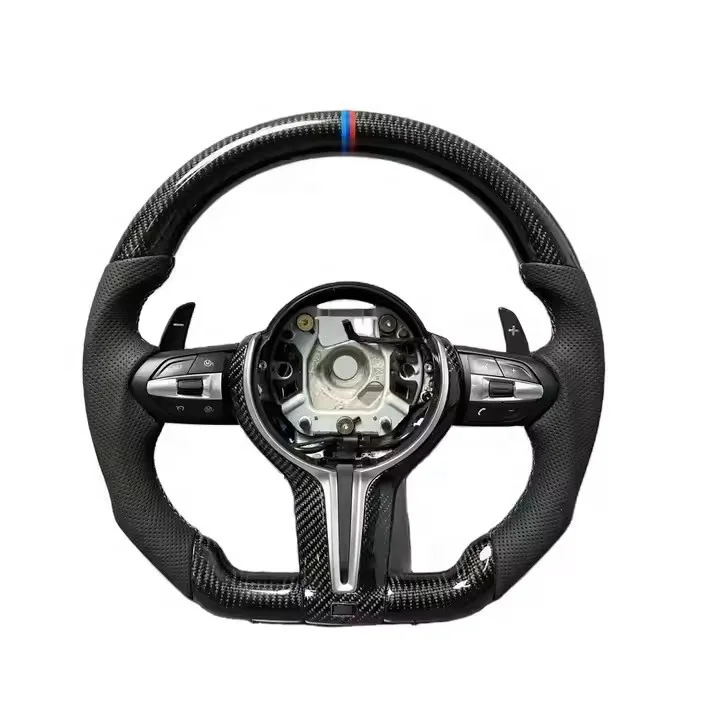 

Steering Wheel for 3 4 5 6 7 X Series F30 F10 F02 F12 F48 F06 F15 F16 F20 F25 F36 F18 Carbon Fiber Sport Car Steering Wheel