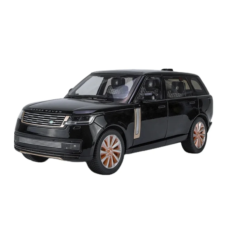 

1:18 Range Rover SUV Large off-road vehicle diecast car Model Simulation Sound&Light For Children Souvenir Birthday Gift