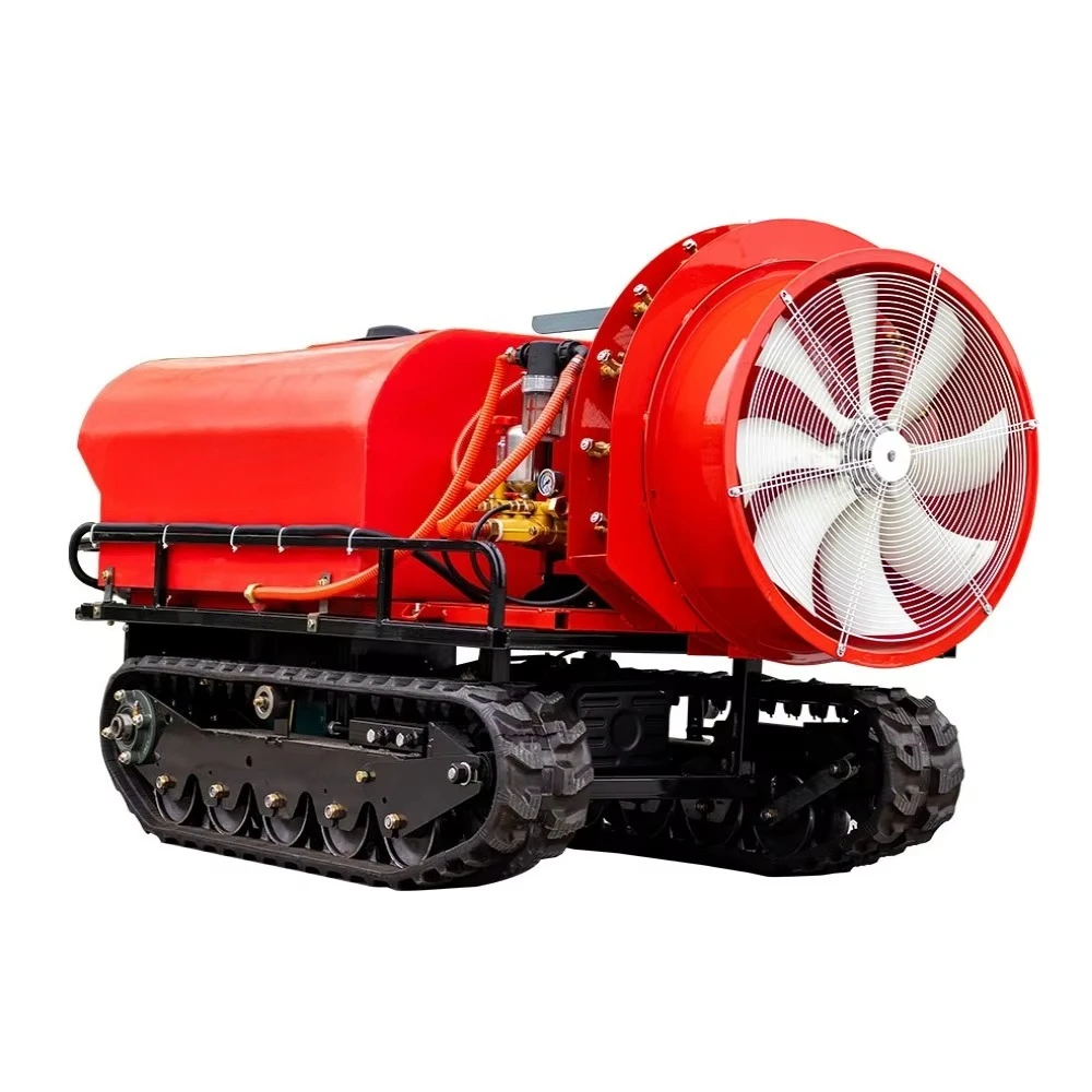 Intelligent Remote Control Crawler Sprayer Orchard Sprayer Robot for Landscaping & Agricultural Disinfection