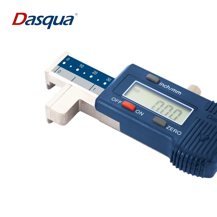 Dasqua 0-12.7mm Big Screen Gap Digital Step Gauge Electronic Caliper Oulding Alignment Gauge Measuring Tool