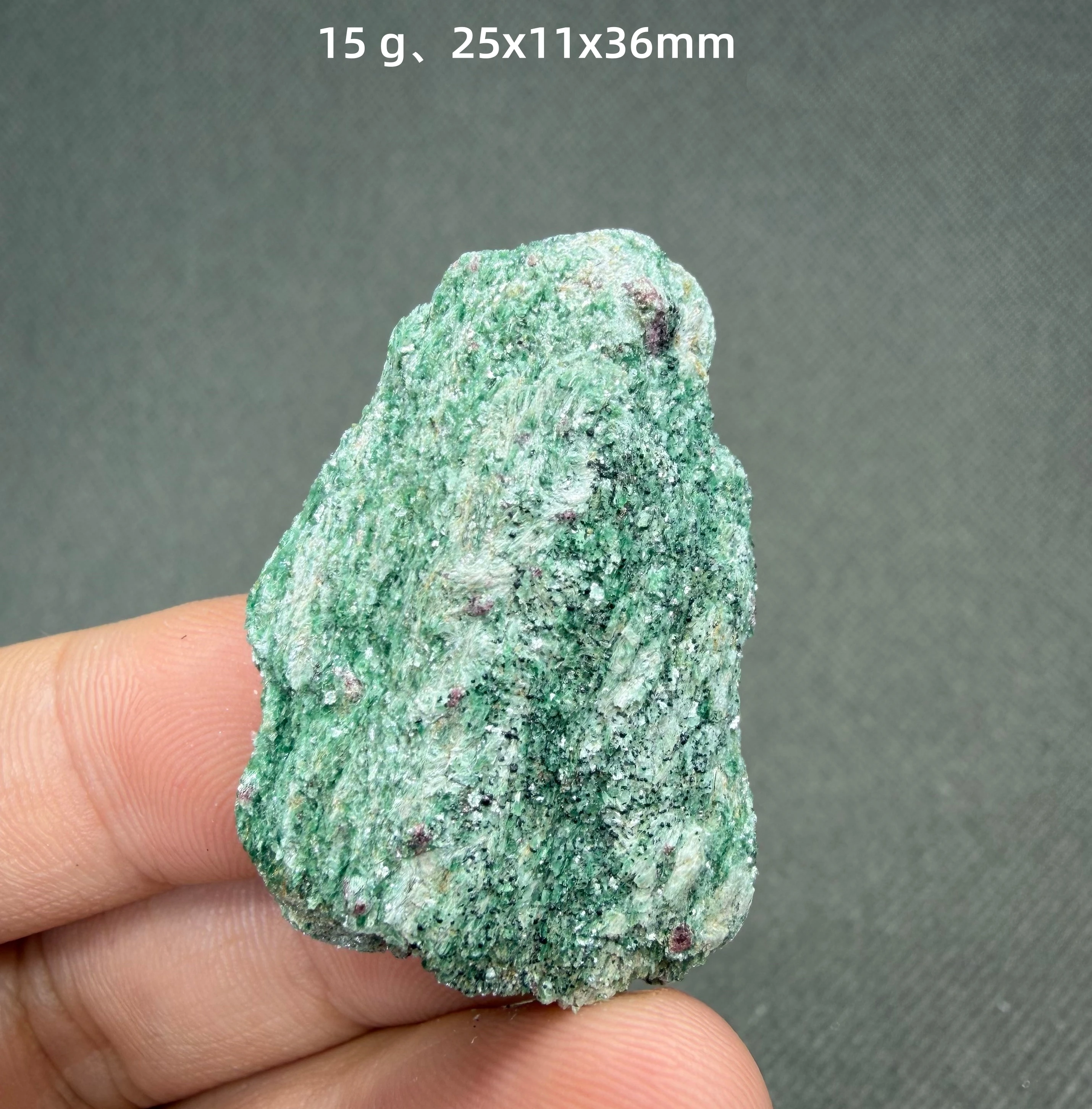 

15 g Natural Green Mica Crystal Cluster Mineral Specimen Home Decor