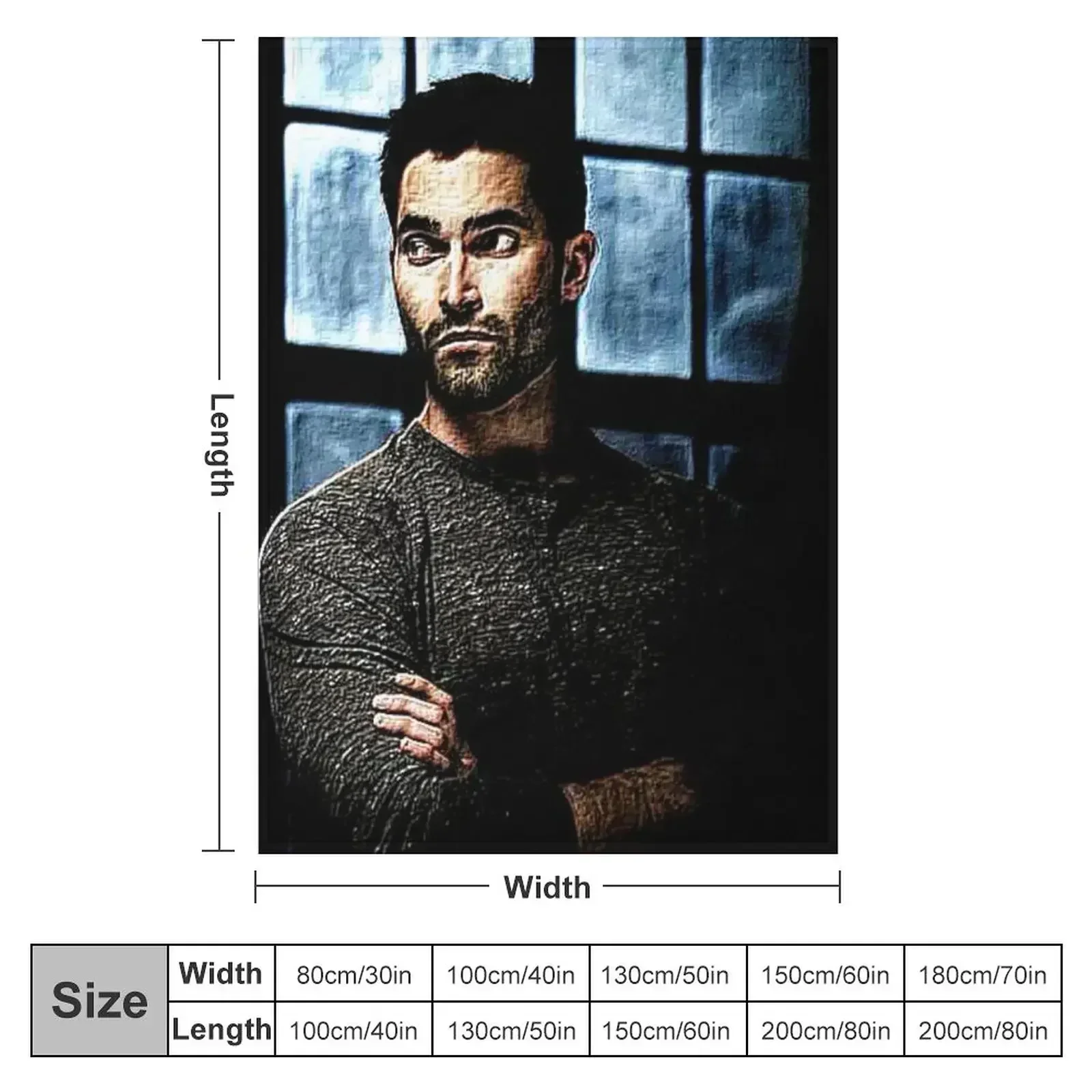 Derek Hale Throw Blanket Giant Sofa Soft Big Blankets