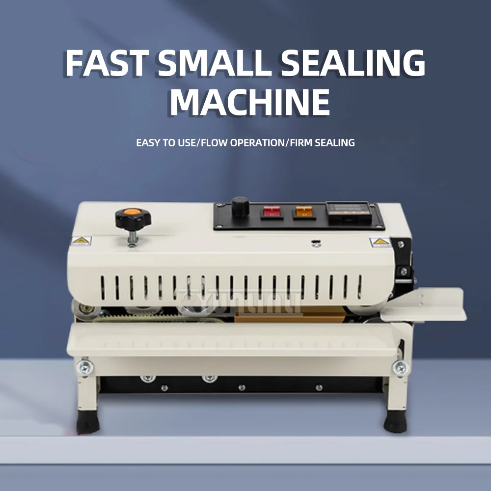 

FR-400 Automatic Continuous Sealing Machine - Commercial & Household Aluminum Foil/Poly Bag Heat Sealer