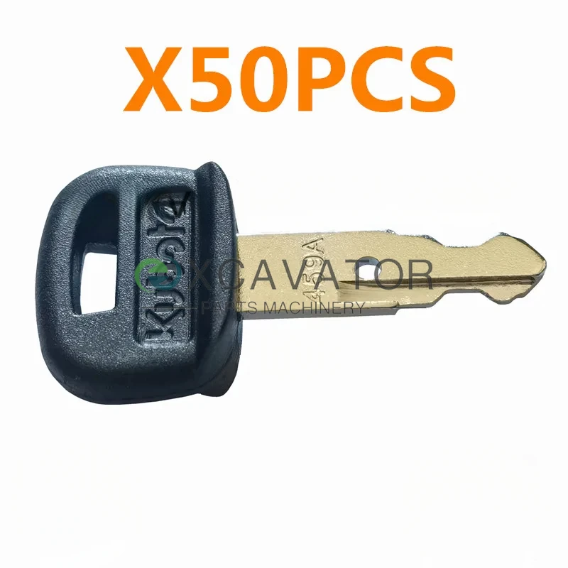 

50 Key For Kubota Mini Excavator, Backhoe Skid Steer Track Loader 459A Free Shipping