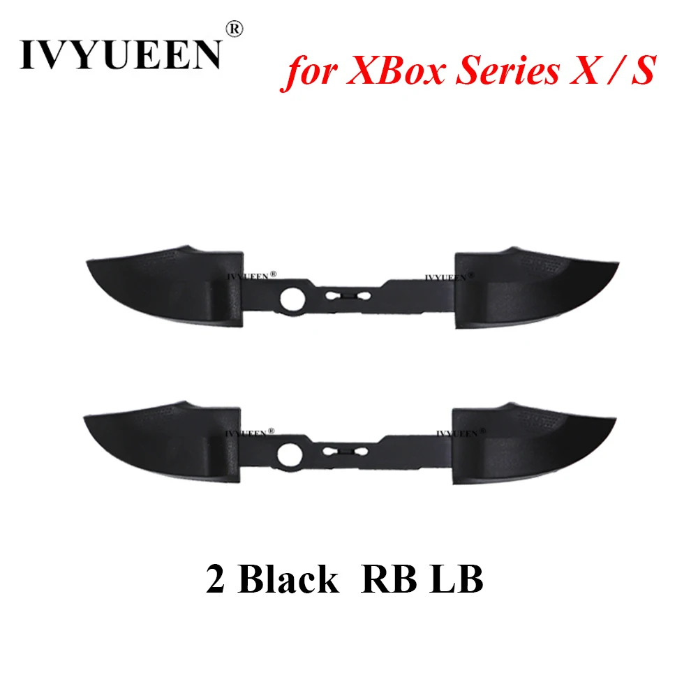 IVYUEEN RB LB 범퍼 트리거 버튼 모드 키트, XBox 시리즈 X S 코어 컨트롤러 교체 수리 부품 액세서리, 2 세트