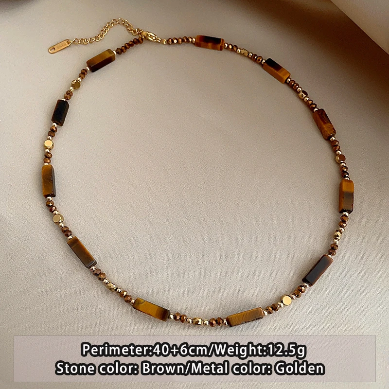 Style A, beaded strand