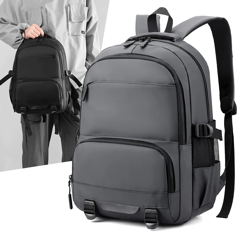 Trend Men's Backpack Large Capacity Travel Bag Office Worker Computer Bag Multi-kinetic Energy Outdoor Backpack Student Bag