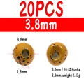 20 piezas marrones D 3o8mm