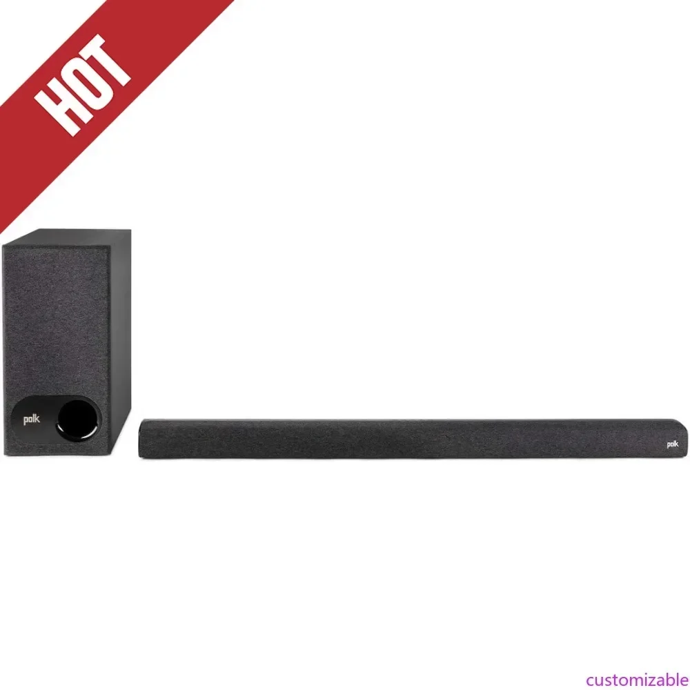 

Настраиваемая звуковая панель Signa S3 для телевизора и беспроводной сабвуфер с встроенным Chromecast и Google Assistant, низкопрофильный дизайн, беспроводное подключение.