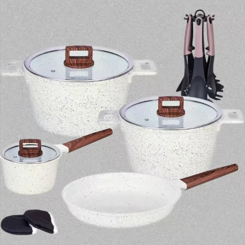 High Quality Multi-Functional Non-Stick Wok Factory Wholesale Ceramic Glaze Soup Pot Oven Safe Perfect Gift Cooking Enthusiast