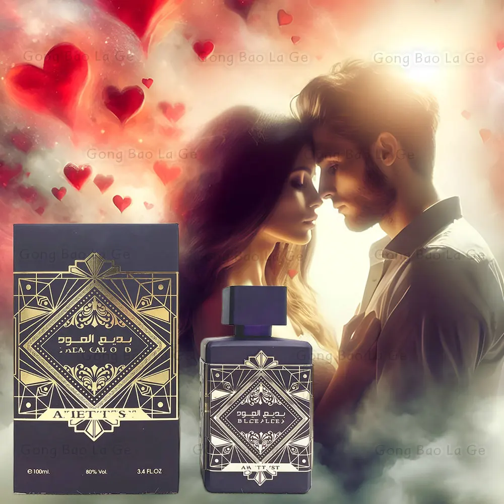 Arabic Style Women Perfume 100ml Lasting Fragrance Body Spray Plant Floral Scent Pheromone Eau De Parfum Cologne Men Fragrancy