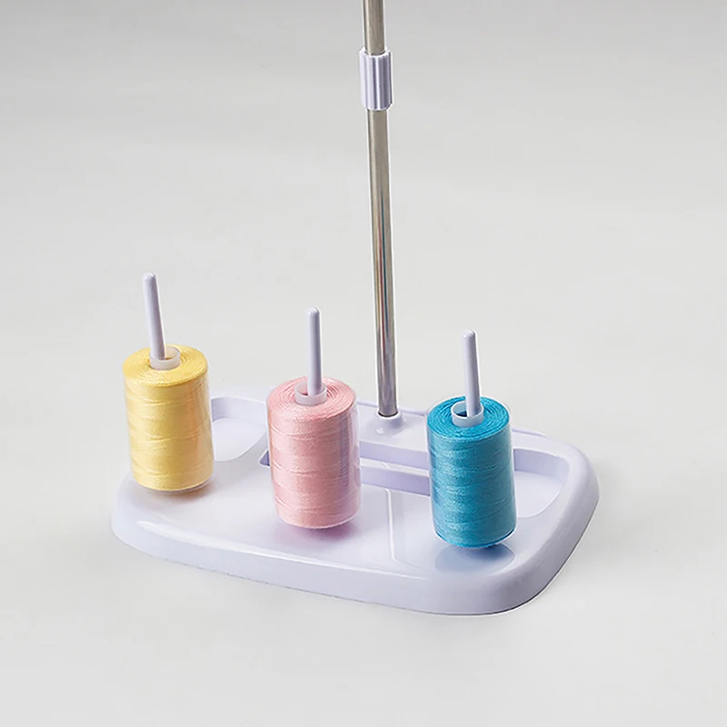 3-Spindle Thread Holder Sewing Accessories DIY Handicraf Crafts Embroidery Tools Spool Stand Candy Colors Home Sewing Tools