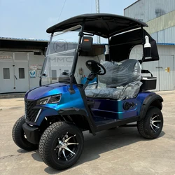 For New 2 4 6 Seater Golf Cart Factory Custom Club Car Battery Operated Golf Hunting Carts Electric Golf Buggy