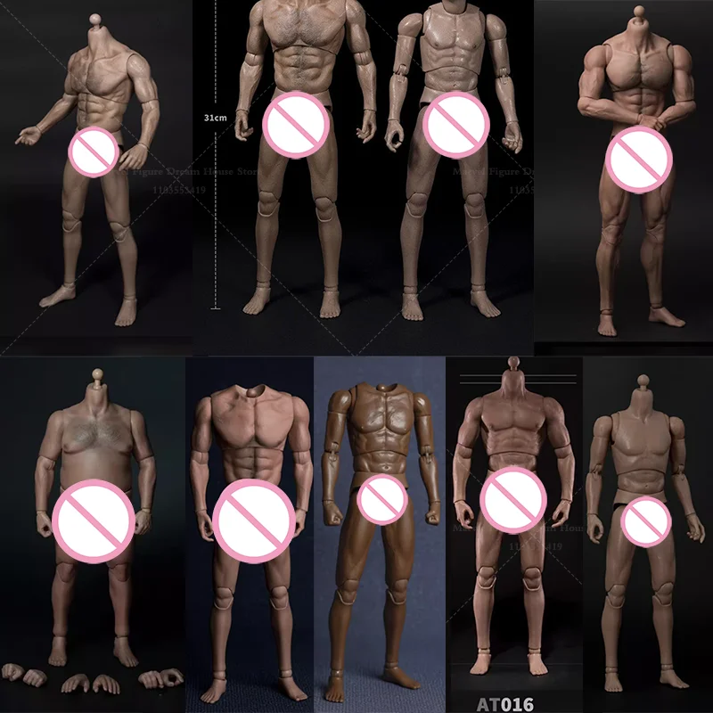 

Мужская фигурка 1/6 с различными типами телосложения для WorldBox AT011/012/016/018 AT020 AT027, 12-дюймовая фигурка солдата, в наличии