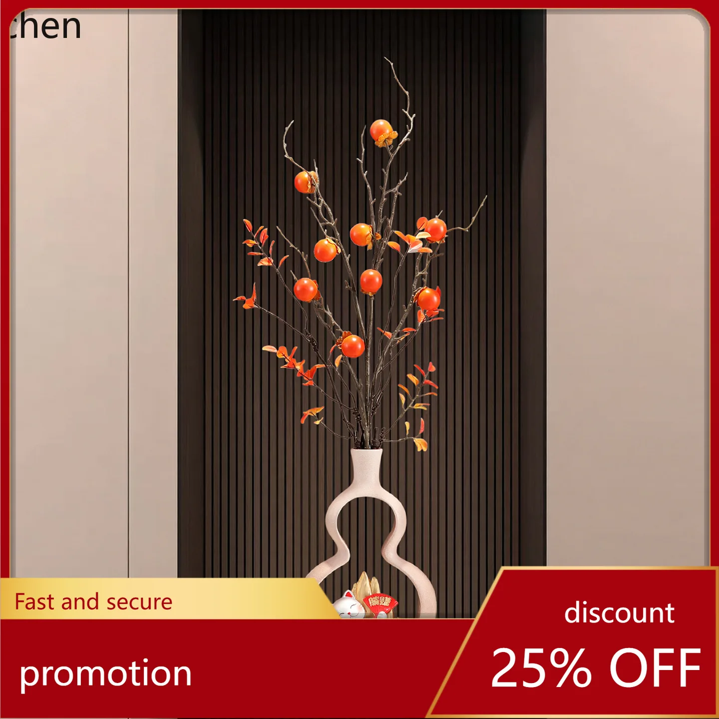 

Cz ruyi gourd chinoiserie vase ornaments moving to a new home prosperous home living room flower arrangement decorations