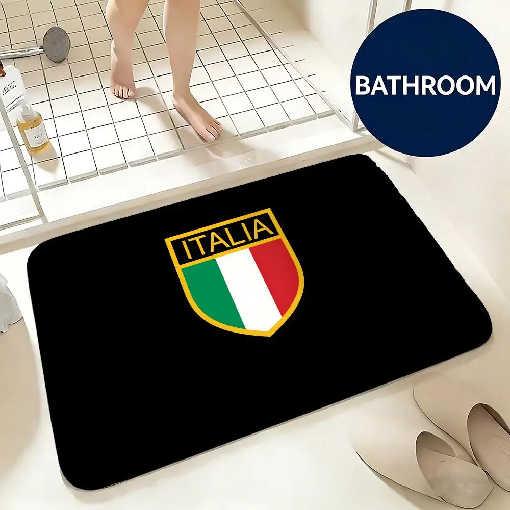 Soft Flannel Floor Mat Brand Aprilia Floor Mat Non-Slip Absorbent Doormat Bathroom Bedroom Home Decor Rug