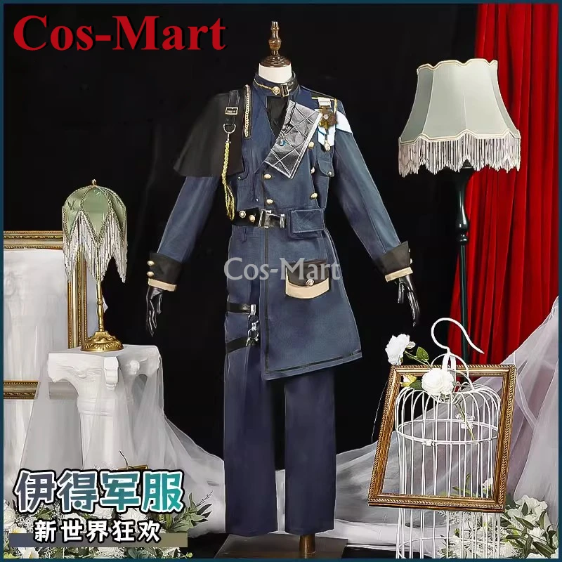 

Cos-Mart Game Nu: Carnival Eiden Cosplay Costume The Man Of Destiny Fashion Handsome Uniform Activity Party Role Play Clothing