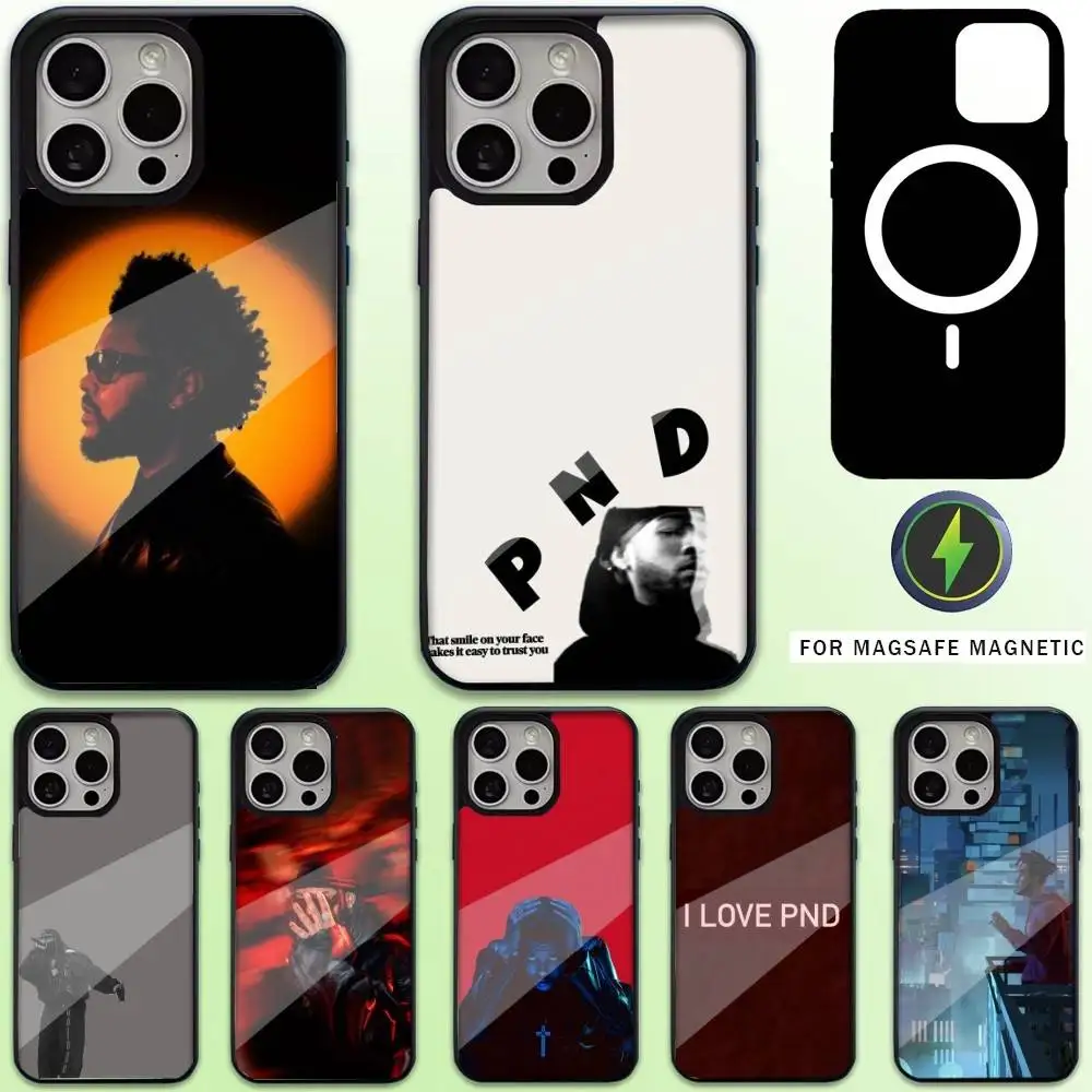 

P-Partynextdoor Rapper Phone Case For iPhone17,16,15,14,13,12,11 Plus,Pro Max Magnetic Magsafe Wireless Charging