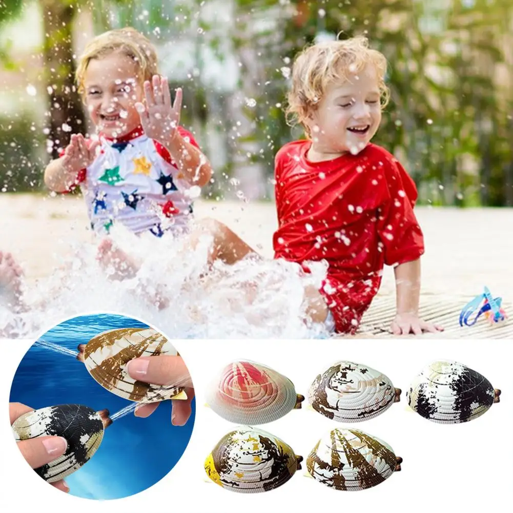 Schelpvormig waternevelspeelgoed voor volwassenen Pranks Zomerplezier Sterke mistsproeier Nieuwigheid Strandfeest Voor kindercadeaufeesten
