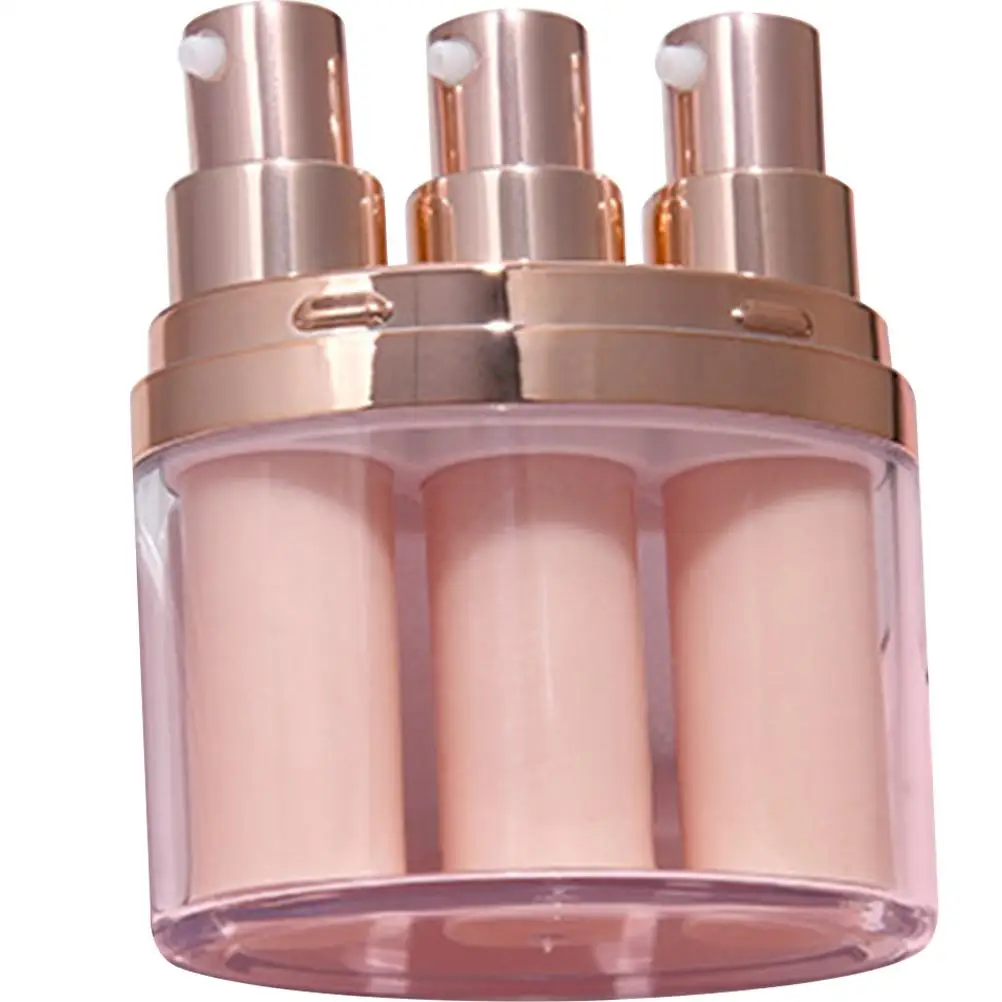 

Empty Sub Bottle ABS Material Dispenser Pump Travel Toiletries Lotion Bottle Makeup Liquid Container Skincare Solution