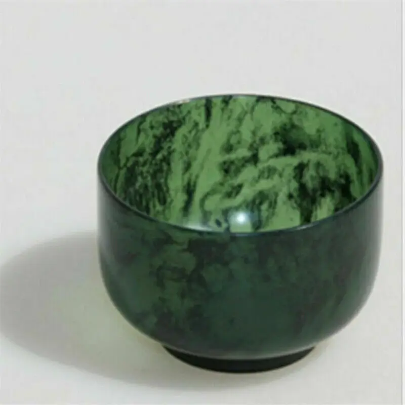 

1PC China Natural Jade Carving Natural Agate Bowl Kung Fu Tea Bowl Cups Creative
