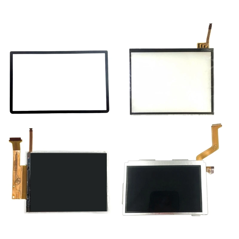 Upgraded Top Screen For NEW3DS Gaming Device Clear Imaging Precisions Fit Anti Glares Protections Component X3UB