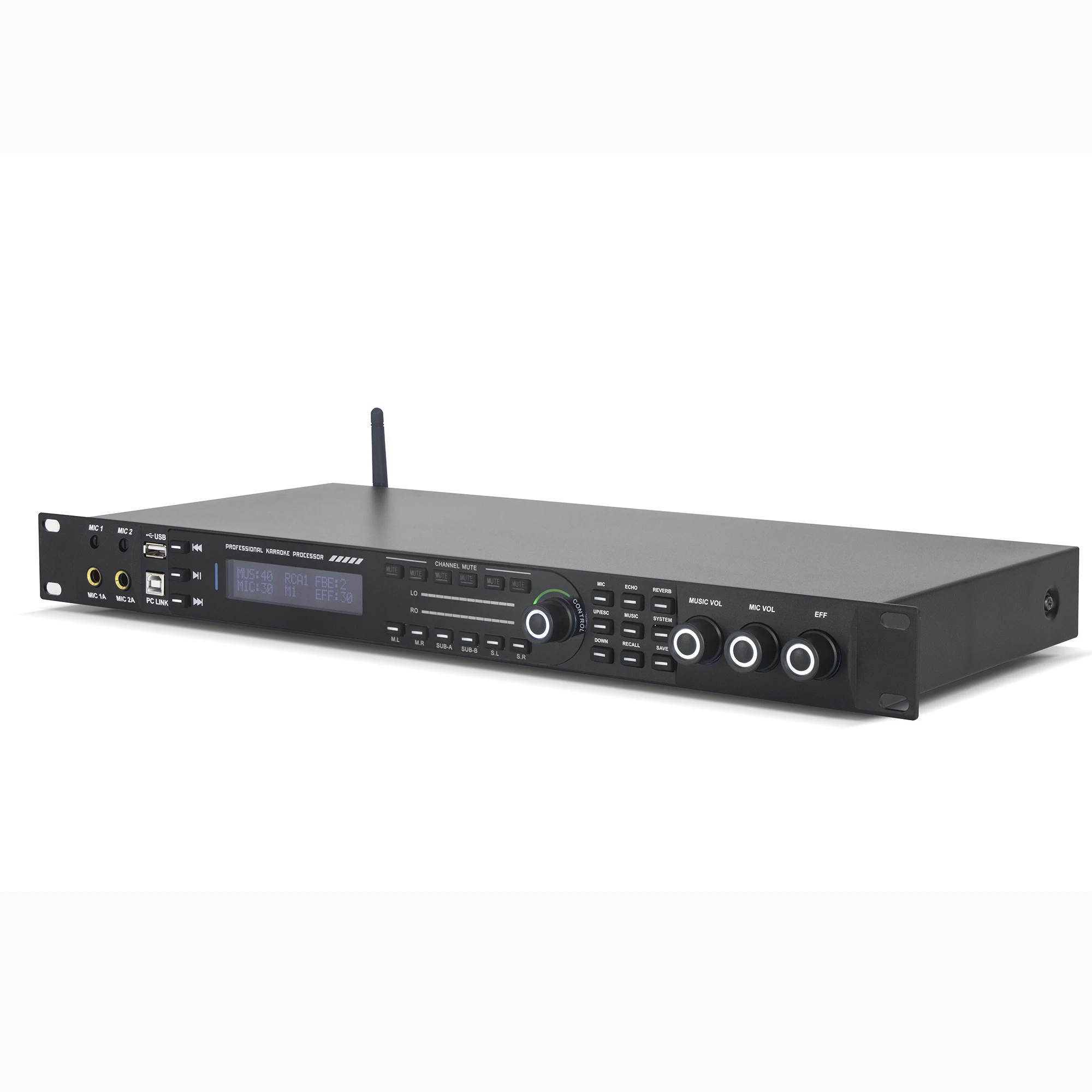 Цифровой процессор для создания эффектов Paulkitson KX800 с Bluetooth, Аудиопроцессор DSP, профессиональный звуковой контроллер, оборудование для системы