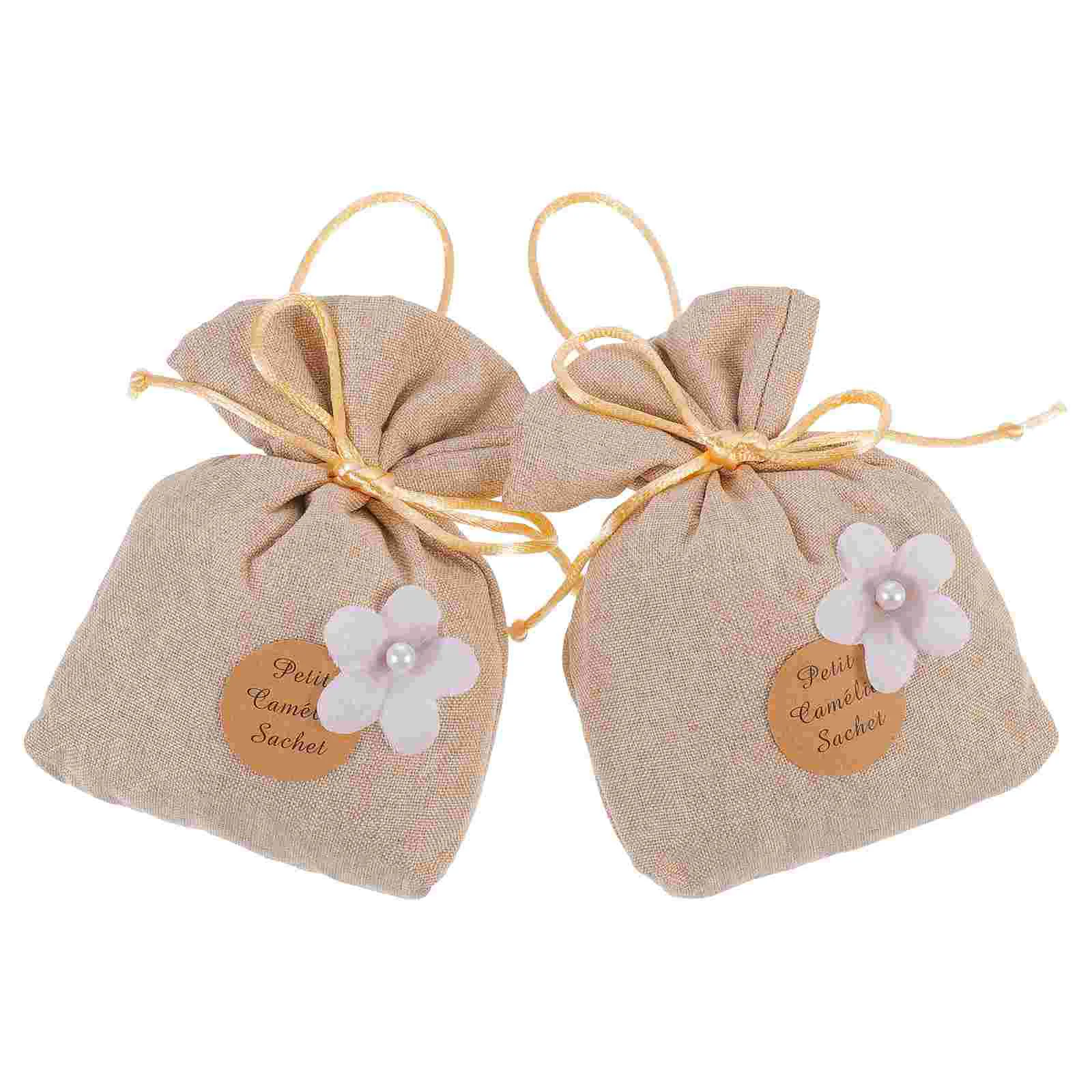 2 Pcs Aromatherapy Bag Closet Sachets Fresh Scent Scented Car Fragrance Packets Cotton Air Refreshing Bags