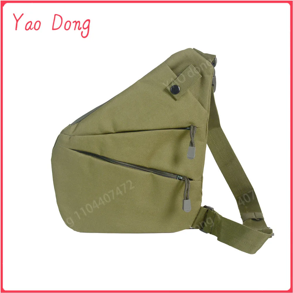 Yao Dong Outdoor military fan camo cycling mountain climbing lightweight crossbody bag Digital storage bag sports tactical shoul