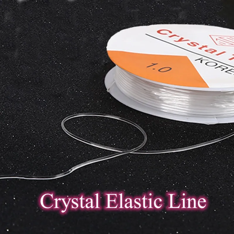 

Solid High Quality Transparent Stretch Elastic Crystal Line 0.4-1.0mm DIY Handmade Bracelet Beading Rope String Jewelry Cord