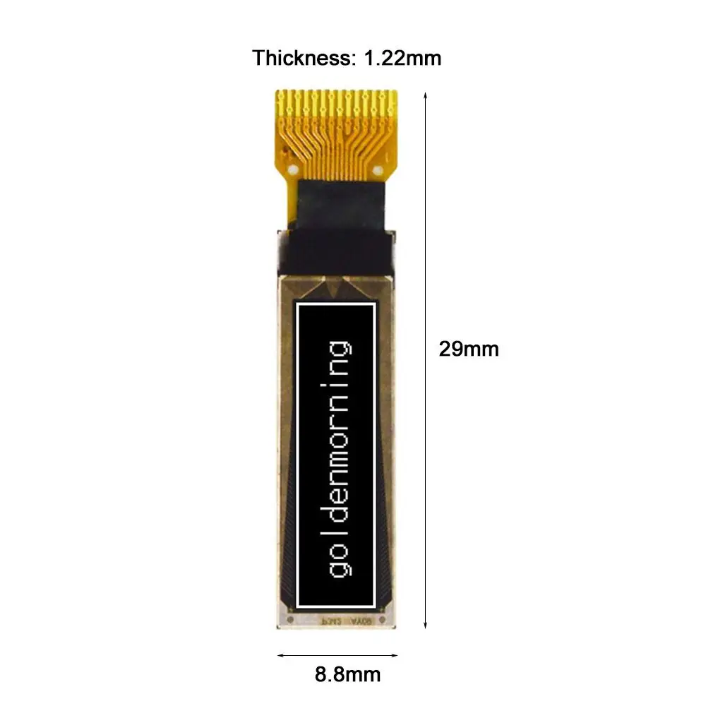 oled display OLED Screen Display usable 0.87 inch White light OLED Screen Board SSD1312 14PIN OLED LCD Display Module