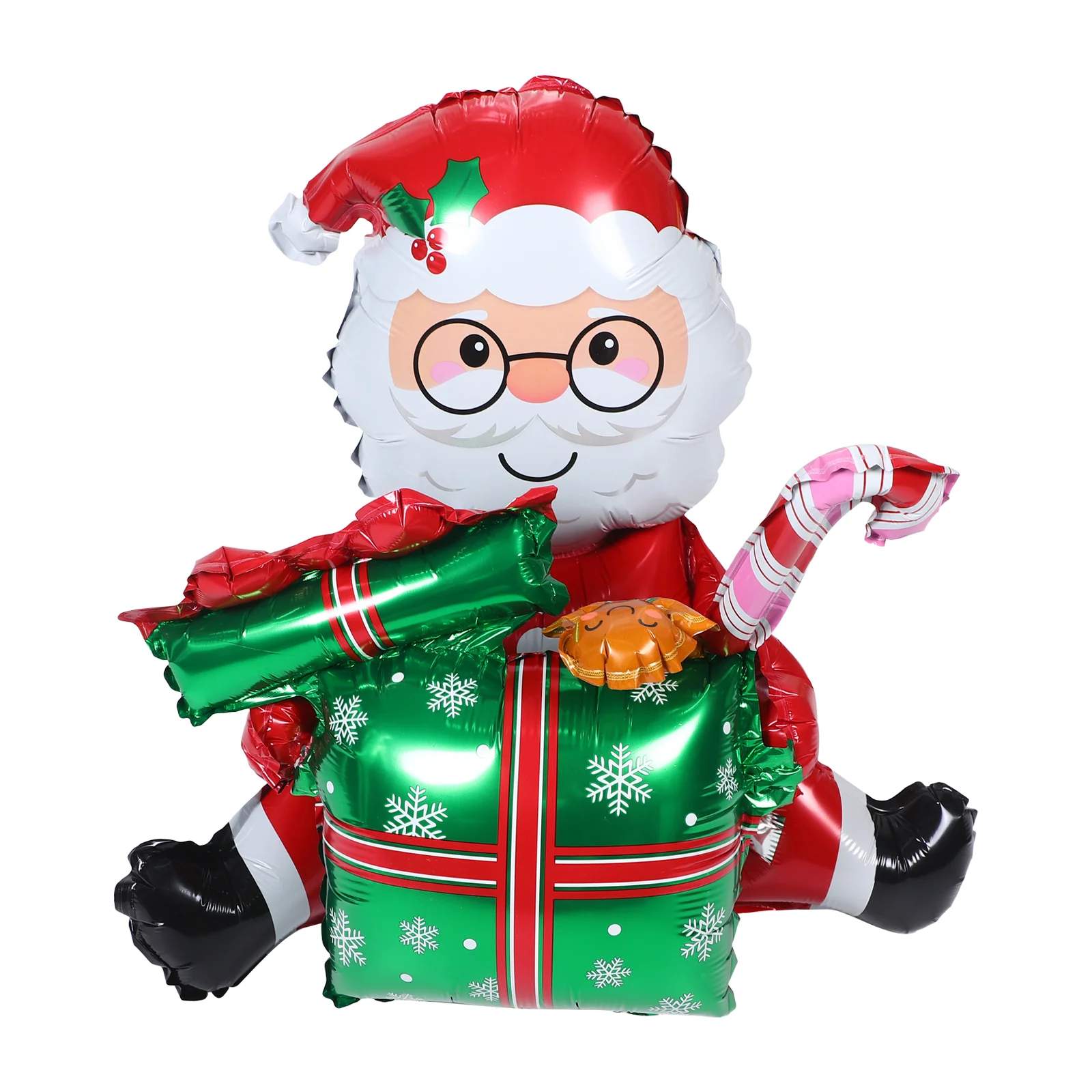 

Aluminum Foil Santa Balloon Balloons Christmas Photo Prop Film Tree Parties Supplies