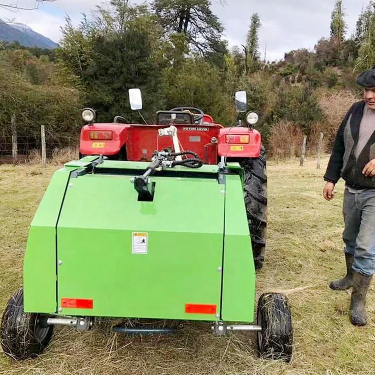 مزرعة تنفيذ آلة المكبس المستديرة الصغيرة YK-0850 جرار القش المستديرة المكبس #5