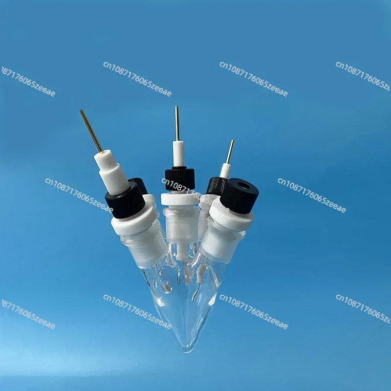 C004 Small Five Port Electrolytic Cell A Capacity Of Can Be Customized Equipped With Gas Inlet And Outlet Devices