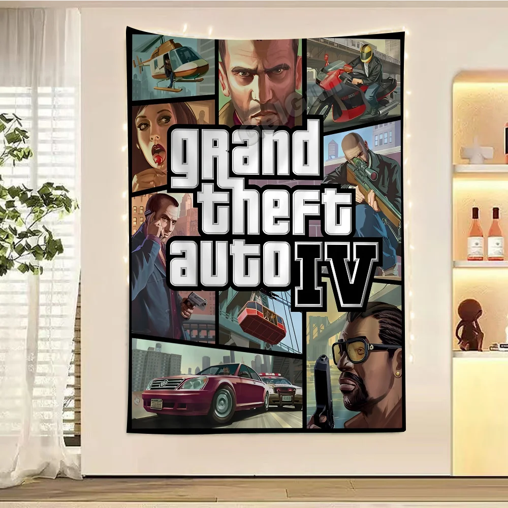 GTA Game Grand Theft Auto Hanging Bohemian Tapestry Cheap Hippie Wall Hanging Bohemian Wall Tapestries Mandala Wall Home Decor