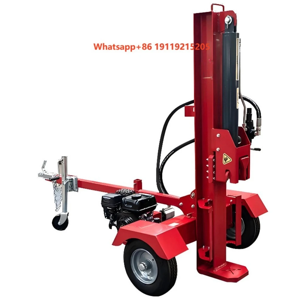 Factory Price Small Size Easy Operating Wood Splitter Log Chopper Machine for 630mm Log Branch in Greening Orchard Garden