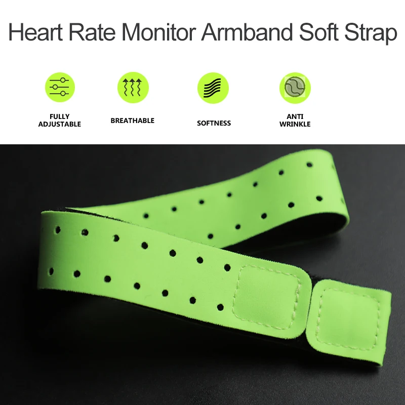 Heart Rate Monitor Armband Replacement Straps Compatible with OTF Coospo OT Burn OXSS LIVLOV Wahoo CYCPLUS NEWBOLER Magene