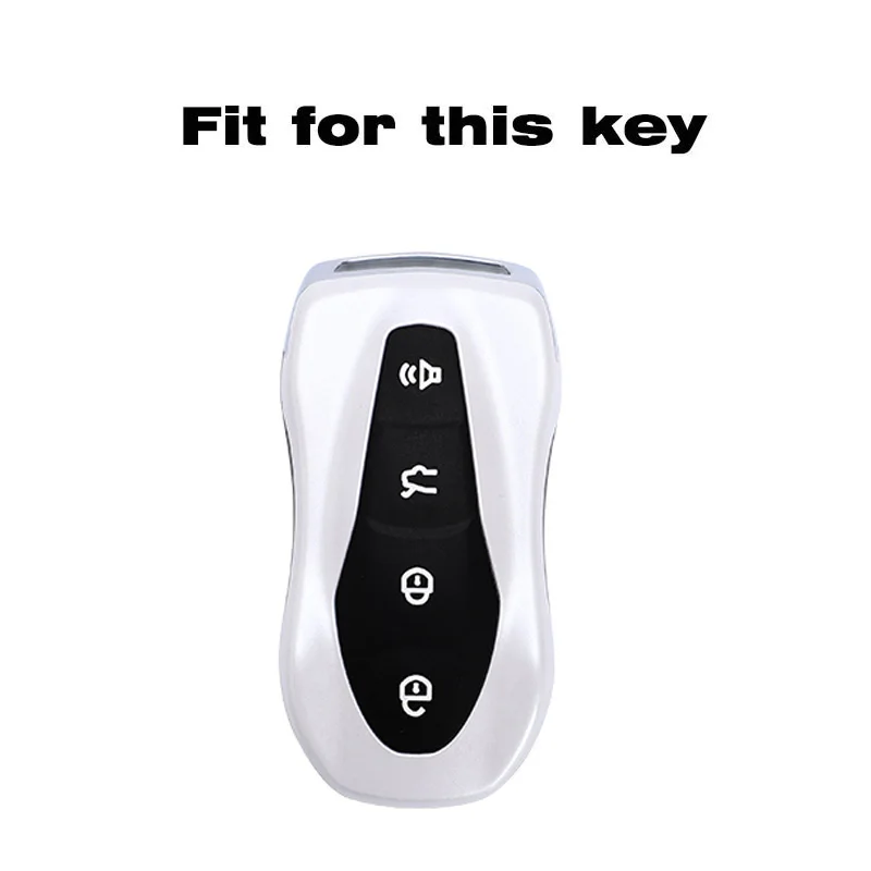 Car Key Case Cover Protector For Geely Atlas Pro Boyue Tugella Azkarra FY11 Emgrand GS X6 SUV EC7 Protector Accessories