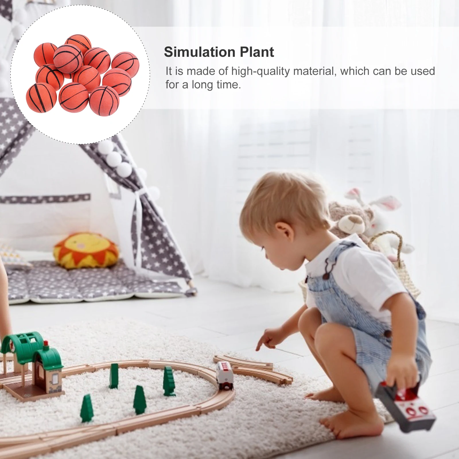 12pçs crianças coloridas de basquete de borracha elástica divertida bola de salto brinquedo para infância feliz