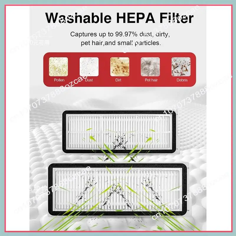 Peças de reposição de alta qualidade A26P para aspirador de pó Roborock Qrevo Maxv/Qrevo Pro/Qrevo S/Qrevo Plus;