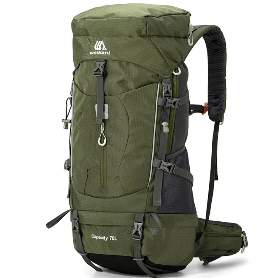 Backpack Outdoor Hiking Backpack Travel Backpack Sports Bag Travel Bag Waterproof Bag Suitcase Large Capacity Trekking 70L