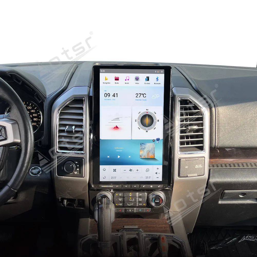 Car Accessories Panel Android 13 16.8‘’ Touching Screen Car Radio For Ford F-150 2015-2020 GPS Navigation Stereo Head Unit Pad