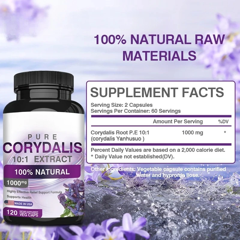 Corydalis Extract - Relieves Pain, Relaxes and Soothes The Whole Body