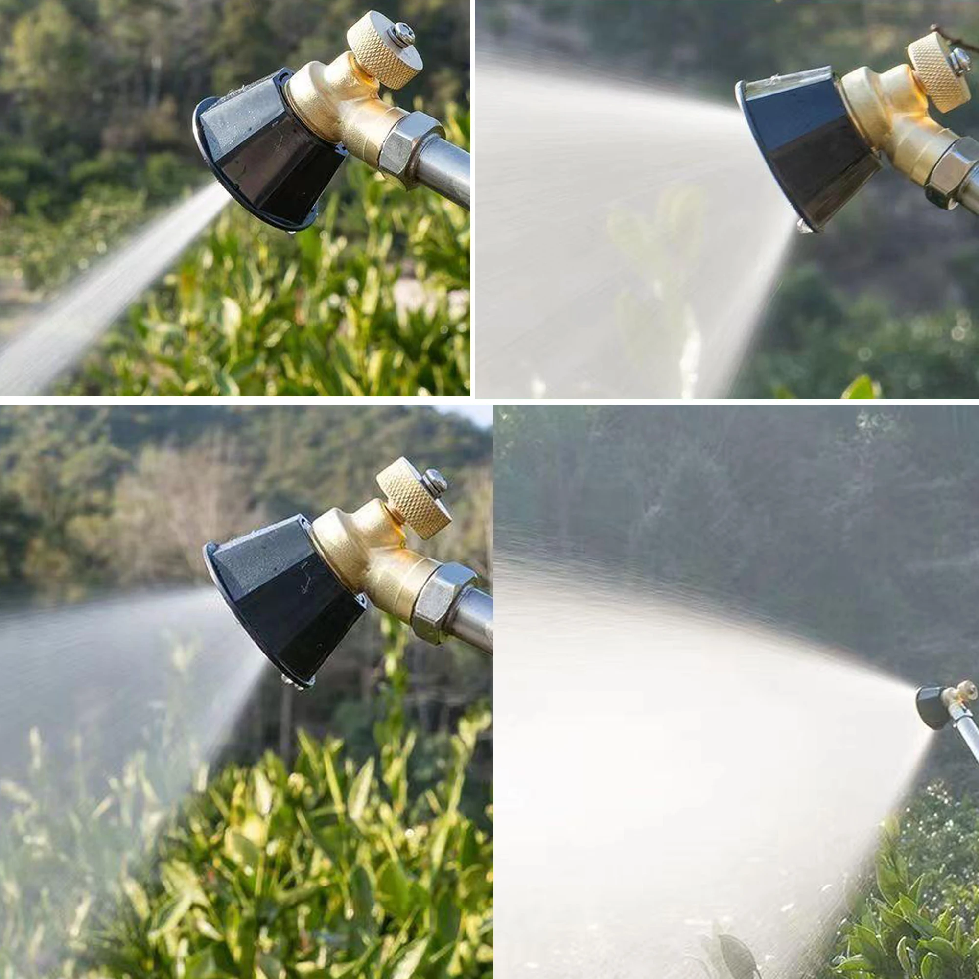 High Pressure Spray nozzle Adjustable Water Gun Garden Lawn Vegetable Irrigation Sprinkler Gun Car Washing Cleaning Supplies