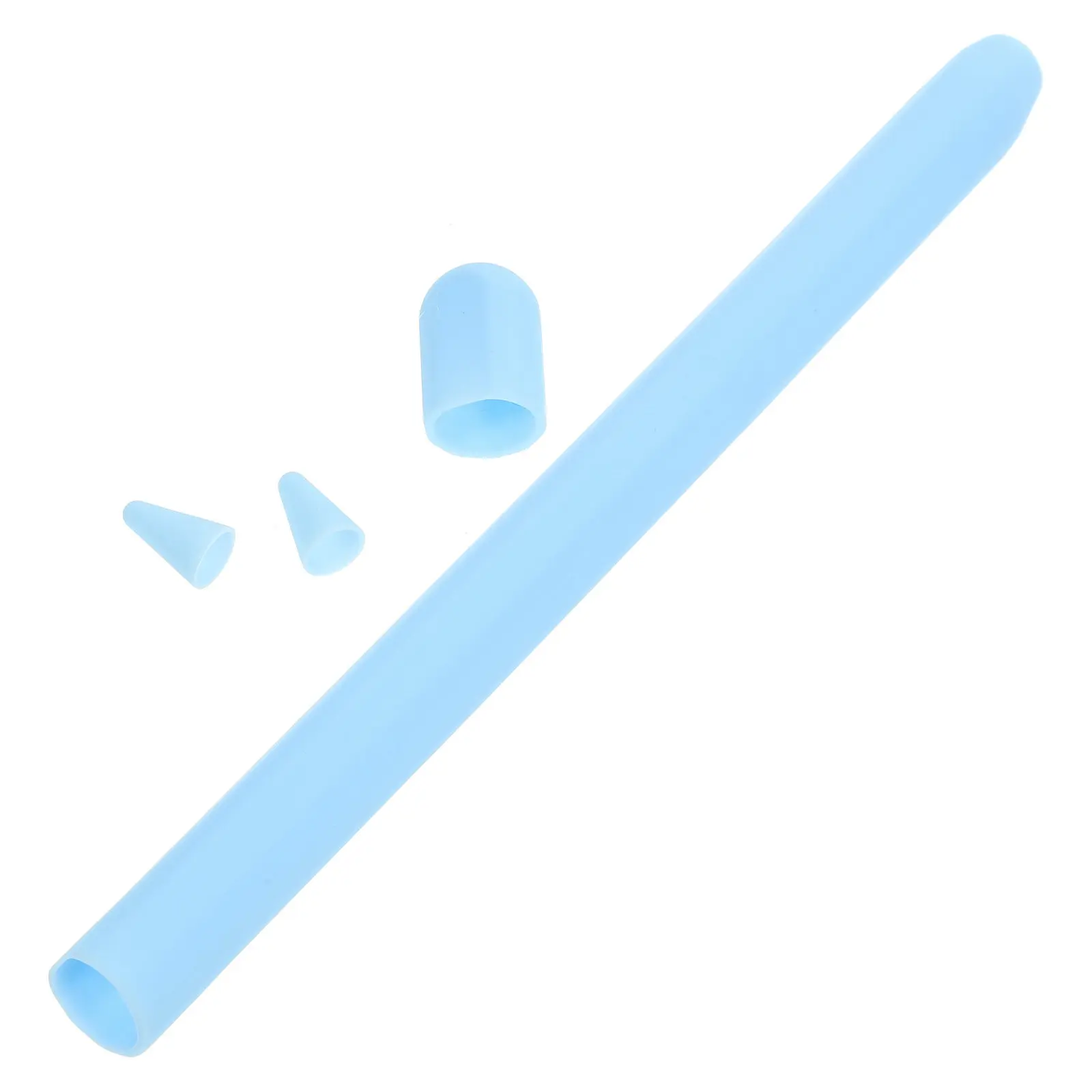 

Silicone Stylus Pencil Protective Sleeve Carrot Design Non-Slip Anti-Fall Cover Compatible Pencil 2 Pen Holder Case