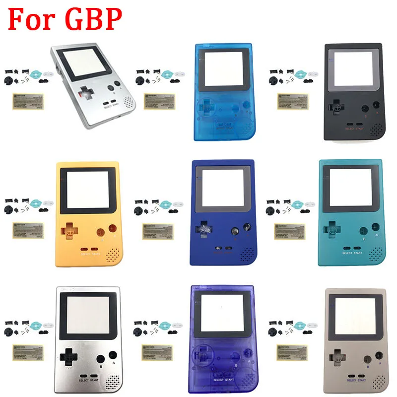 新しい Nintend 用ゲームボーイアドバンスシェルハードケースと画面レンズの交換ゲームボーイアドバンスコンソールハウジング