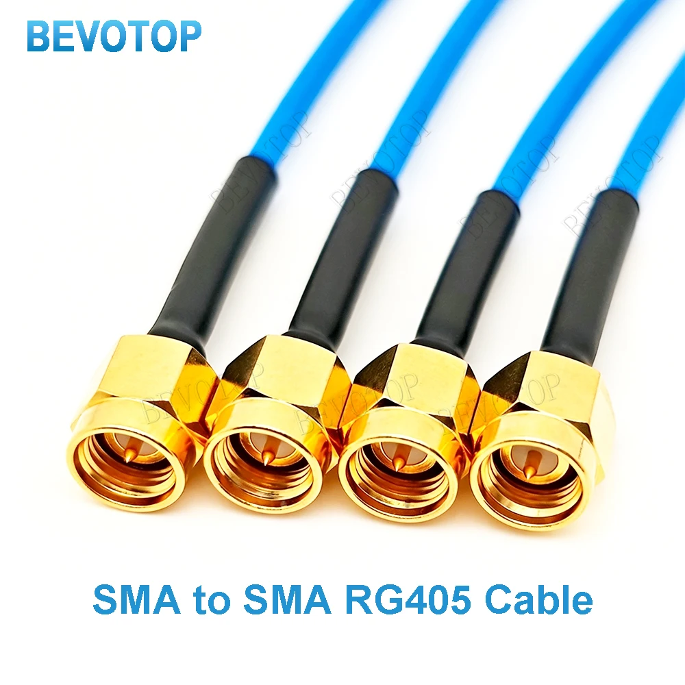 RG-405 SMA Type Connector SMA Male to SMA Male or SMA Female Adapter 086 RG-405 50ohm RF Coaxial Cable High Frequency Test Cable