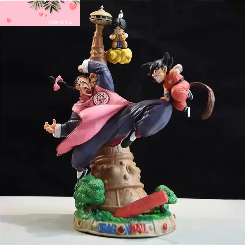 

28 см Dragon Ball Аниме Фигурки Гоку Фигурка Tao Pai Vs Son Goku Series Karin Tower Фигурки Коллекционные украшения Игрушки